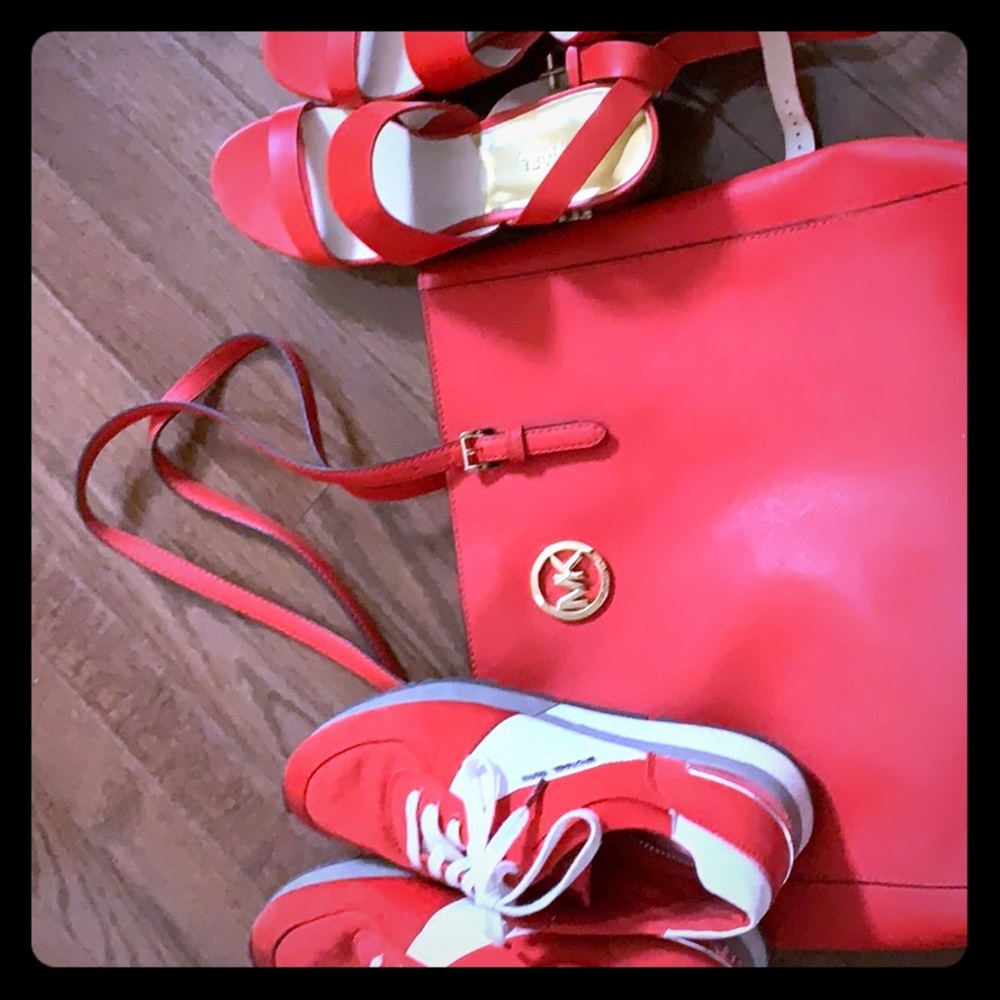 Purse shoes bag